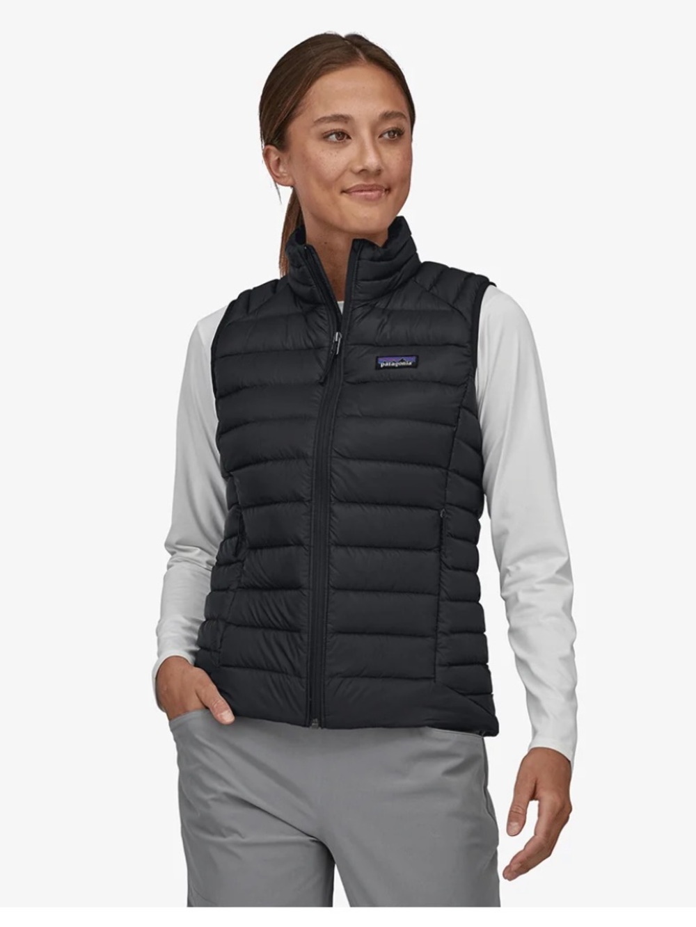 Patagonia Women’s Black Quilted Down Vest